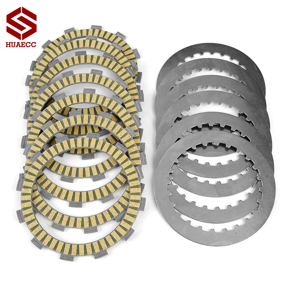 Комплект фрикционных дисков сцепления для Honda CR125R CR 125 R 1986-1999 22201-KS6-700 22321-KA3-710