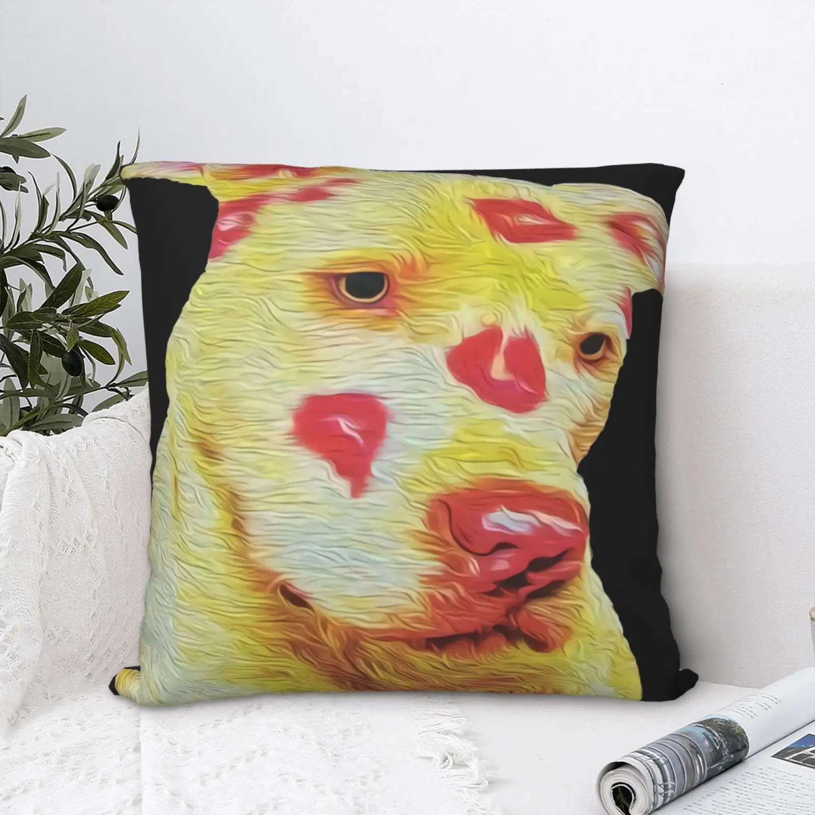 

Pitbull Without Treats Dog K9 Pet Pillow Case Decorative Pillow Case Body Pillow Pillow Case Cushion Cover Pillow Cases Summer