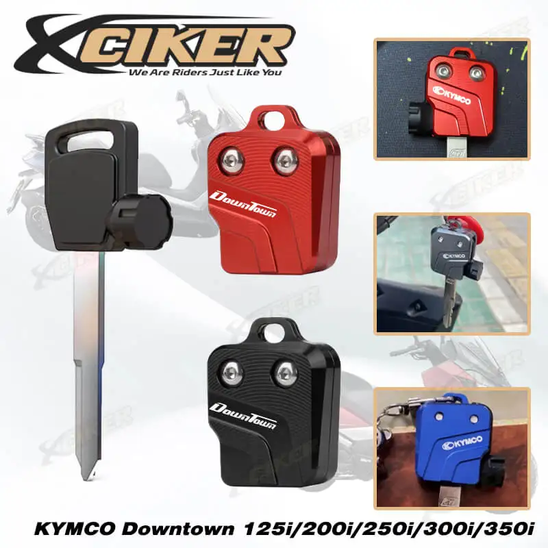 

DownTown 125/200/250/300/350 Motorcycle Key Casing CNC Aluminum Key Blank Cover Key Head Shell Cap Accessories