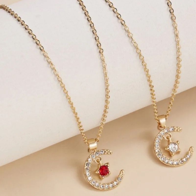 

Europe and America 2023 Fashion New December Star Pendant Necklace Wholesale Women's and Jewelry Banquets Wedding Party Gifts