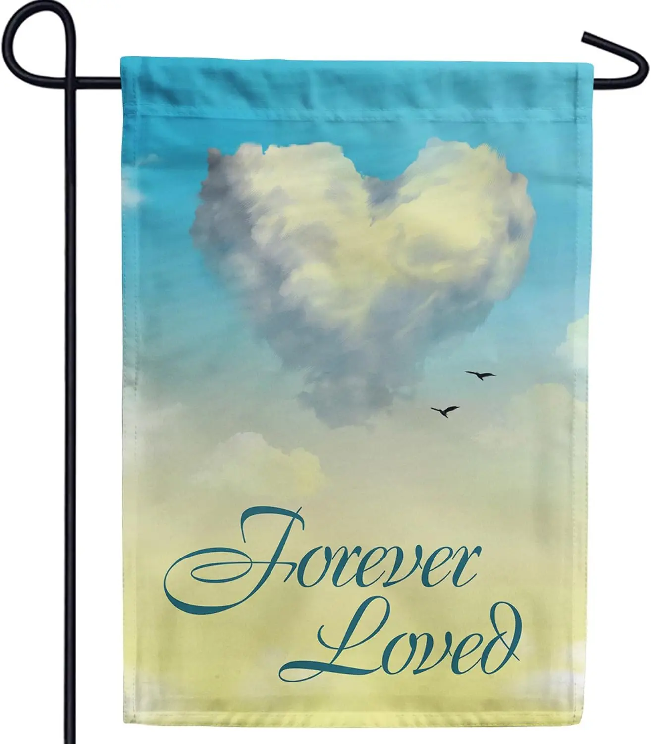 Садовый флаг Америка навсегда - небесная любовь мемориал кладбища религиозный