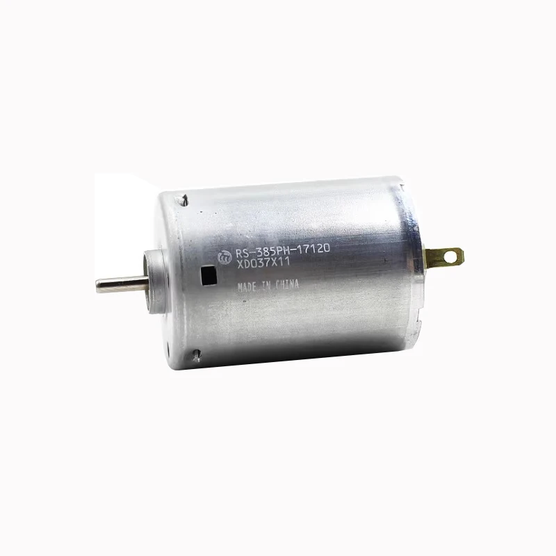 Фото Мини-мотор MABUCHI RS-385PH-17120, DC 12В 18В 24В, 9000 об/мин, микроэлектродвигатель 28 мм с угольными щетками для DIY-проектов и автомобильной техники №3