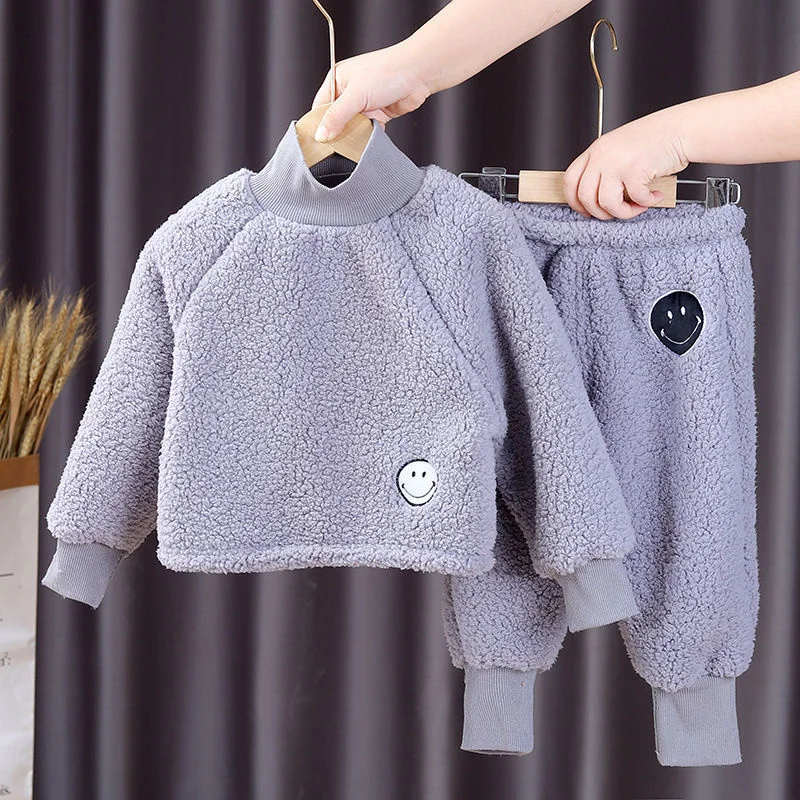 Girls Suit Sweatshirts +Pants 2Pcs/Sets 2022 Fleece Spring Autumn Toddler Kids Teenagers Cotton Tracksuit Sport Suits Children C