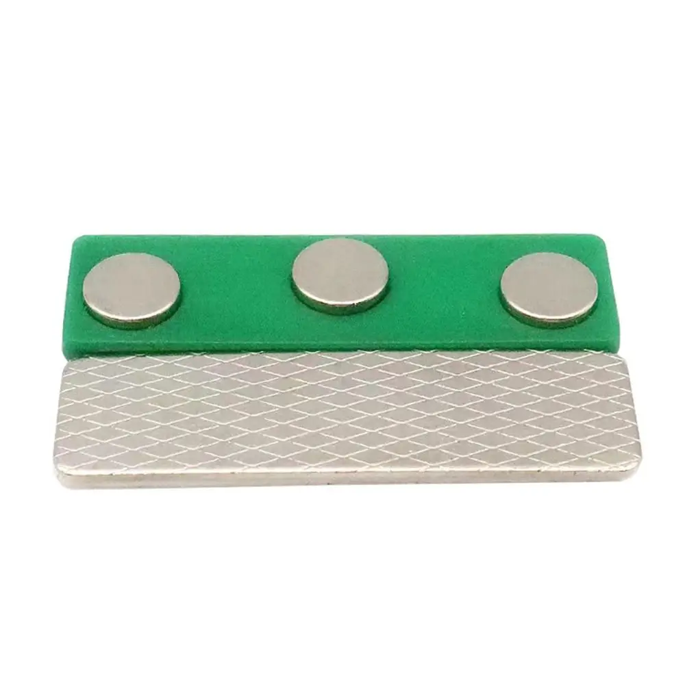 10 шт. магнитные держатели для значков с 3 магнитами