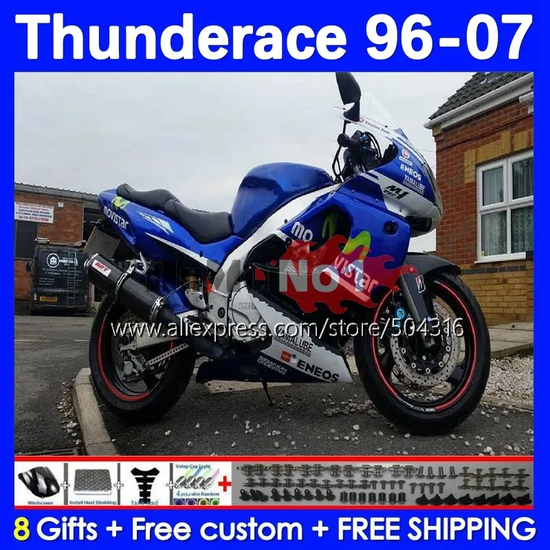 

Thunderace For YAMAHA YZF 1000R YZF1000R blue stock 1996 1997 1998 1999 2000 2001 115No.15 YZF-1000R 02 03 04 05 06 07 Fairing