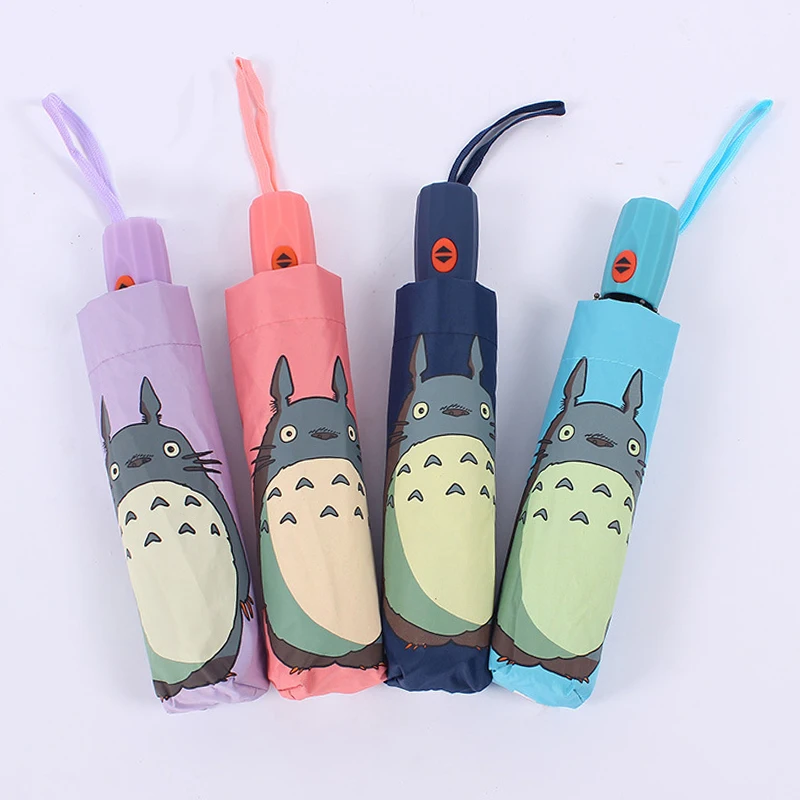 

Kids Cartoon Automatic Umbrella Rain Children Windproof Ultralight Sun Rain Folding Umbrellas Gift Women Umbrellas Parasol
