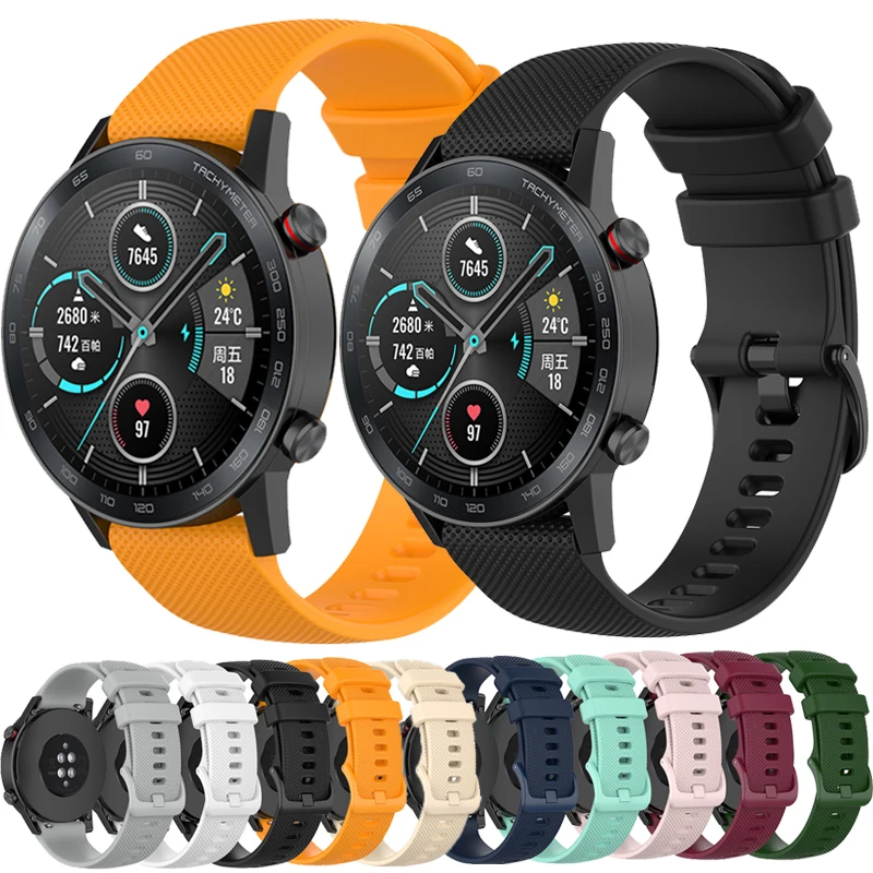 

New Silicone Strap For Honor GS 3i Smart Sport Bracelet For Huawei Watch GT3 46MM/watch3/Watch3 Pro/GT2 Pro Watchband Accessorie