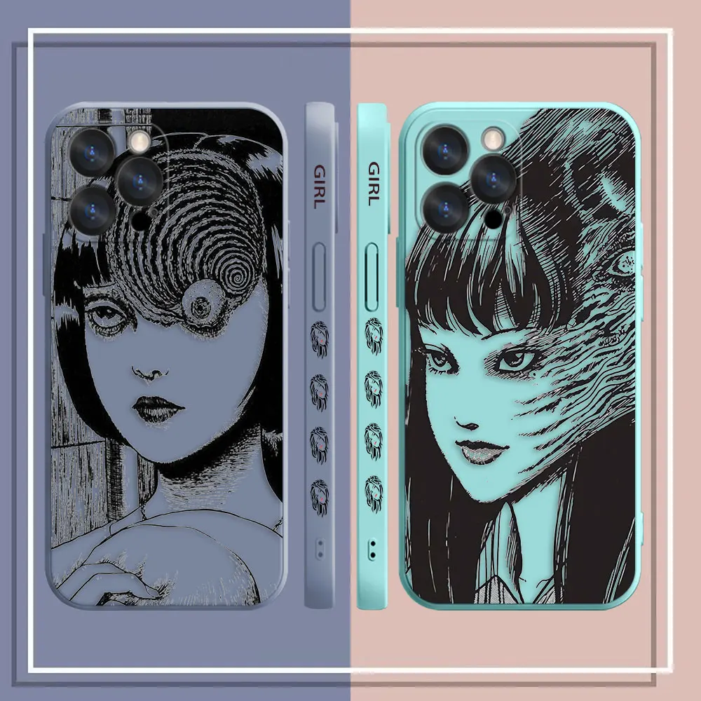 Phone Case For Apple iPhone 14 13 12 11 Pro XS Max Mini X XR SE 7 8 6 Plus Case Cover Funda Cqoue Shell Capa Anime Horror Comics