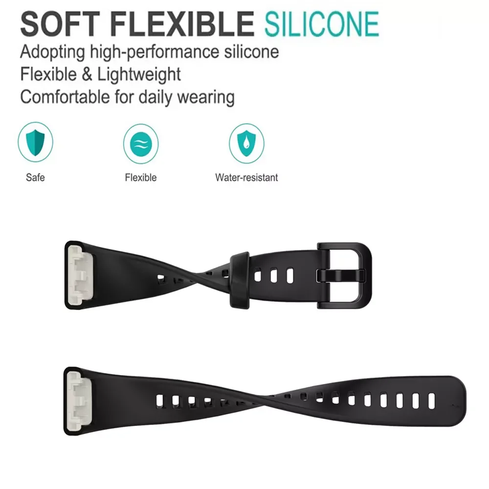 

2022 Trend Strap For Huawei Band 6 Strap Silicone Watch Strap for honor Band 6 Band 6 Pro Strap With Protector Case