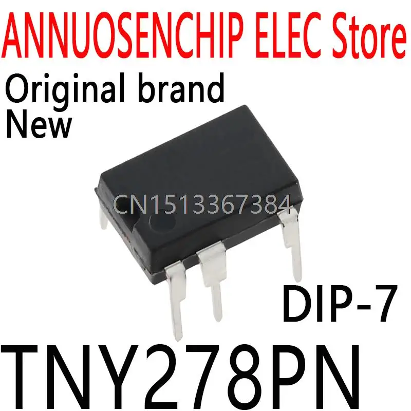 10 шт. Новый и оригинальный DIP7 TNY278P DIP TNY278 TNY278PN 10 шт. Новый и оригинальный DIP7 TNY278P DIP TNY278 TNY278PN