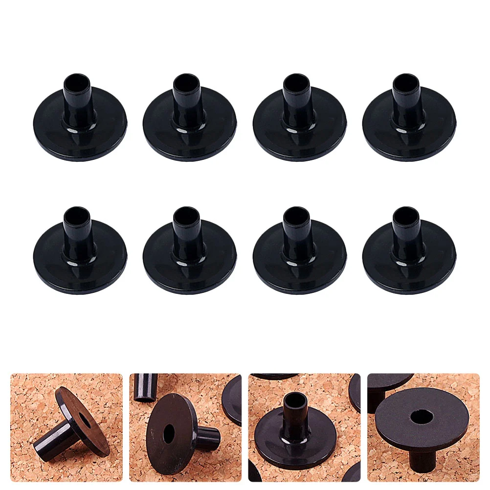 8 шт. пластиковые тарелки для сидений барабаны аксессуары педалей музыкальных