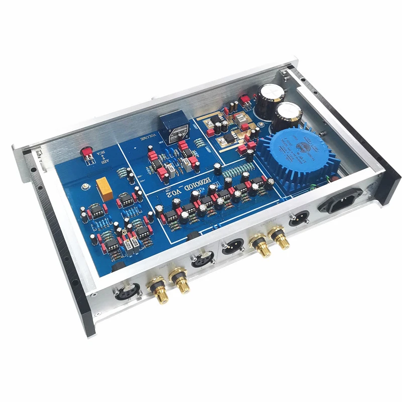 Предусилитель mbl6010d для усилителя мощности JRC5534 AD797 RCA XLR сбалансированный входной
