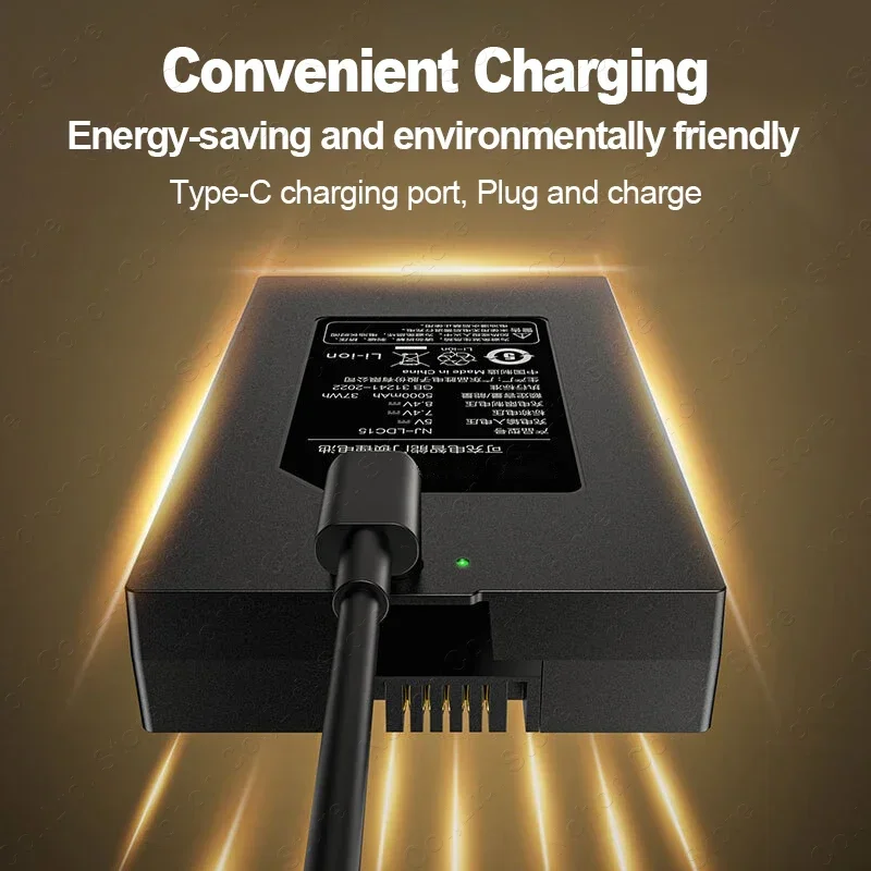 NOHON 5000 мАч аккумулятор большой емкости для блокировки отпечатков пальцев ZNS-09E