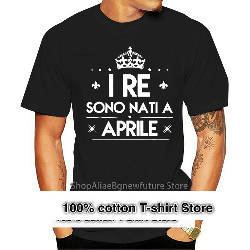 

Men t shirt I Re Sono Nati A Aprile Women t-shirt