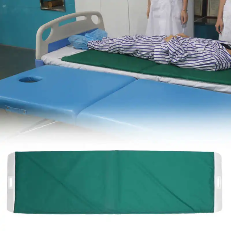 

Переносная доска для пациентов для взрослых, легкая нейлоновая складная переносная доска для пожилых людей, подушка для помощь при движении