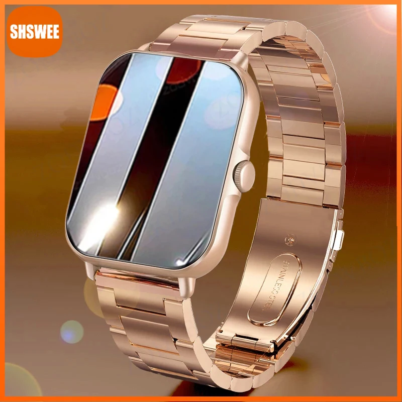 

Smart Watch Men Women Full Touch Screen Sport Fitness Watches IP67 Waterproof Bluetooth Call Clock for Android Ios Smartwatch
