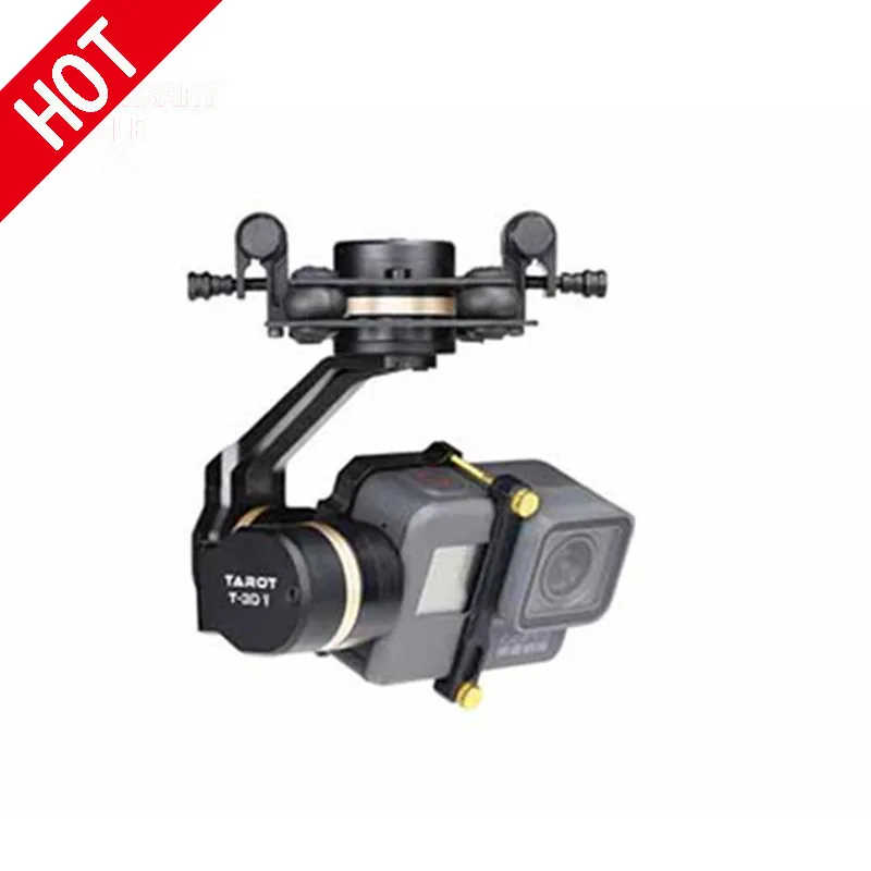 Tarot 3D V металлический 3-осевой PTZ карданный подвес для Gopro Hero 5 Стабилизатор камеры TL3T05 FPV Дрон система Action Sport