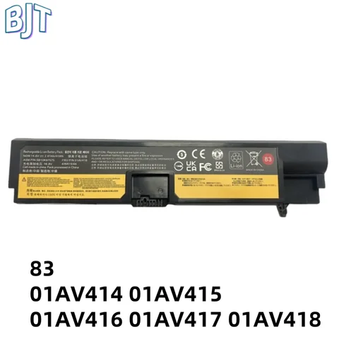 Новый аккумулятор для ноутбука 14,6 В, 41 Втч 01AV418 01AV417 01AV414 01AV415 01AV416 01AV417 для Lenovo ThinkPad E570 E570C E575 Series 83