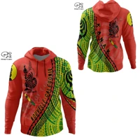 new caledonia french polynesian country flag tribal culture retro tattoo tracksuit menwomen 3dprint casual pullover hoodies x18