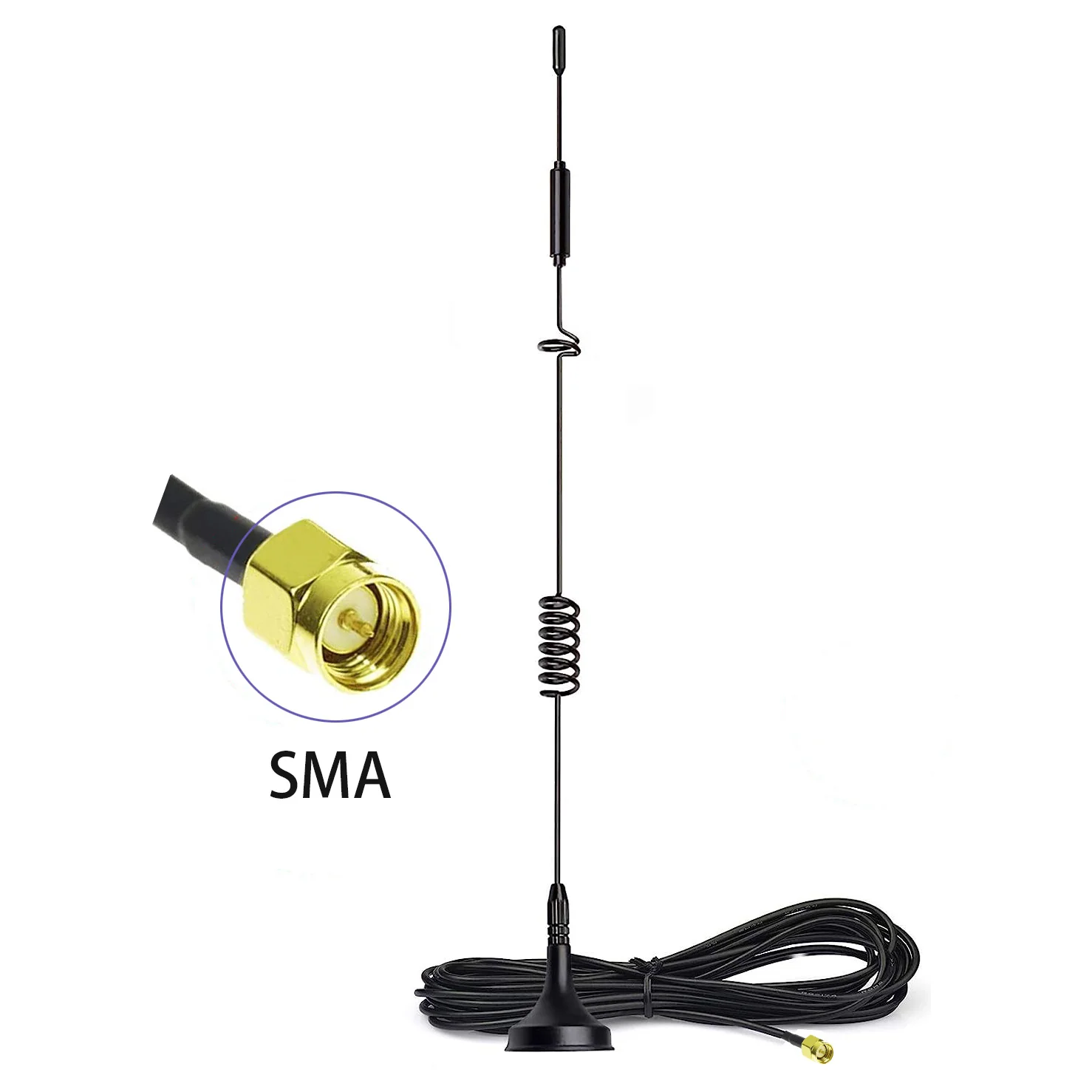 4G LTE антенна 8 дБи с магнитным основанием, сотовая антенна SMA ...