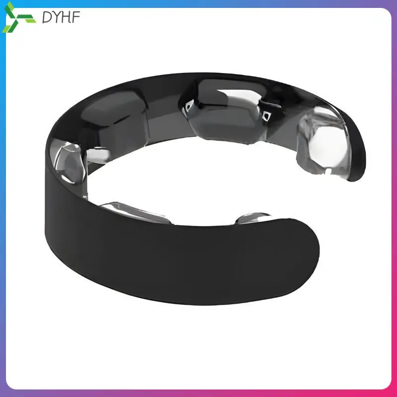 

White Temperature Cooler Small And Portable Hanging Neck Ice Ring Cooling Collar Refrigeration Ice Pad Dirt Resistance Black