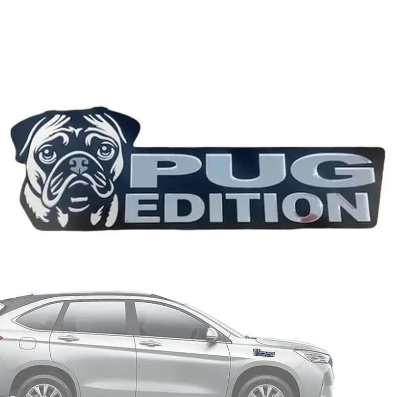 Эмблема автомобиля с собакой 3D Dog Edition акриловые автомобильные значки наклейки