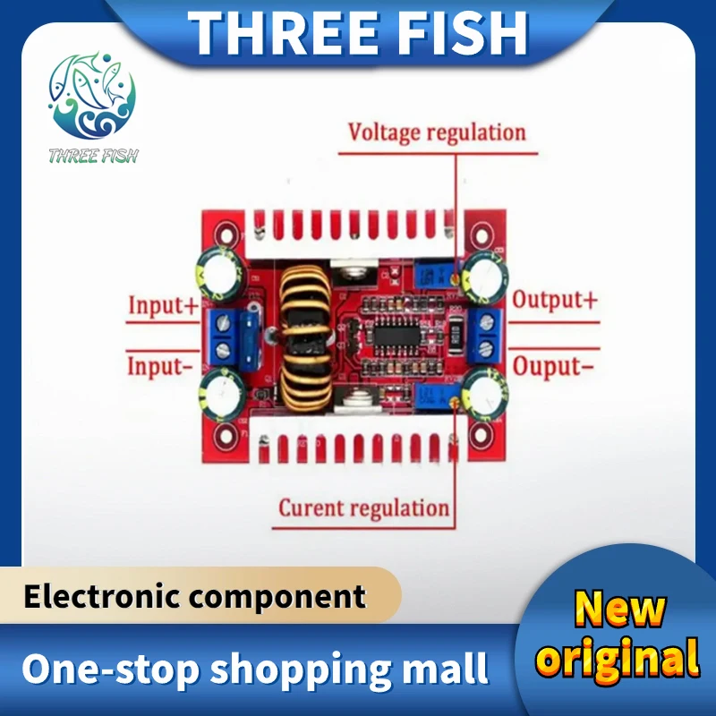 Повышающий преобразователь постоянного тока 400 Вт 15 А светодиодный драйвер