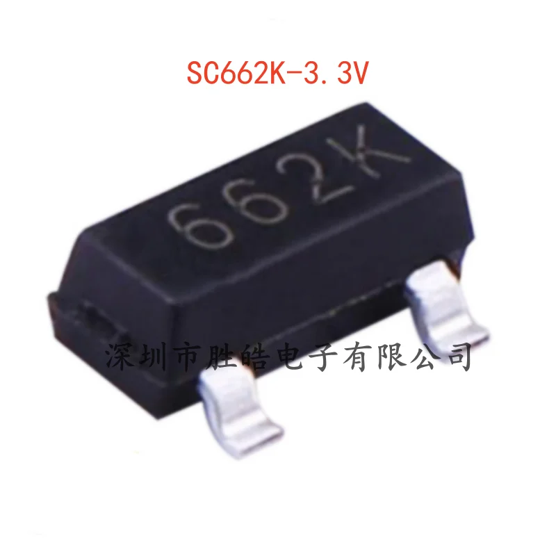 

(50PCS) NEW SC662K-3.3V 250MA Low Differential Voltage Regulator Chip SOT-23 SC662K-3.3V Integrated Circuit