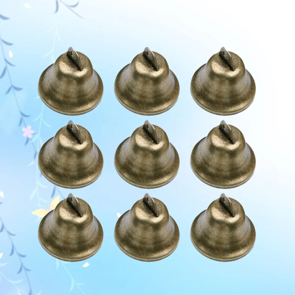 

35pcs Bells Vintage Bells Craft Bells Christmas Bells for Training Housebreaking Making Wind Chimes 38mm