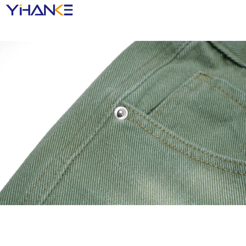 High Street Trend Retro Heavy Washed Gradient Y2k Jeans Loose Straight Street Overalls Trousers Men's and Women's Trend Clothing