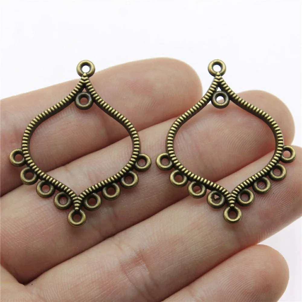 

Components Jewelry Making Supplies Circular Earring Connector Materials Popular