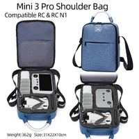 mini 3 pro storage bag travel carrying case portable box shoulder case for dji mini 3 pro drone accessories blue