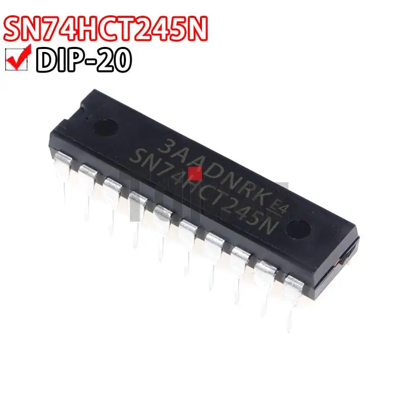 

10PCS SN74HCT245N 74HCT245 74HCT245N DIP-20 SN74HCT244N SN74HCT273N SN74HCT373N SN74HCT374N SN74HCT541N SN74HCT573N SN74HCT574N