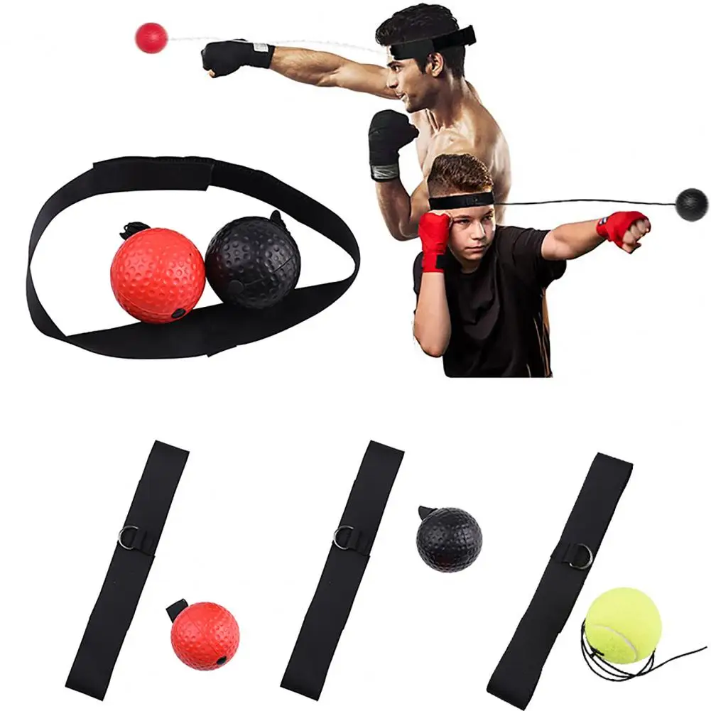 

1 Set Useful Boxing Rebound Ball Ring Design Boxing Ball Safety Speed Drilling Boxing Ball Fitness Training