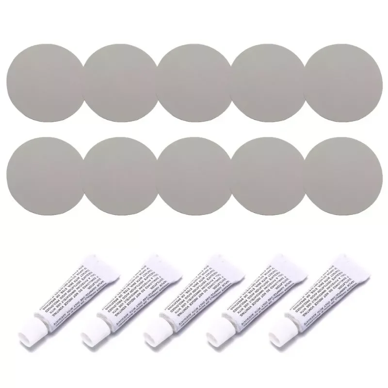 

5 Set Inflatable Boat Repair Kit PVC Material Adhesive Patches for Waterbed Sofa