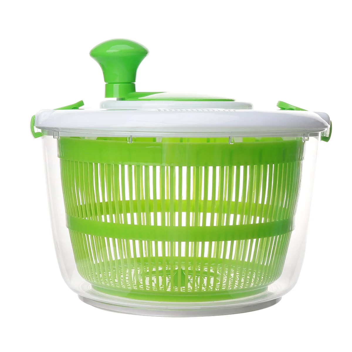 

Salad Dehydrator Lettuce Washer Dryer Drainer Crisper Strainer Vegetables Drain Basket Bowl for Kitchen