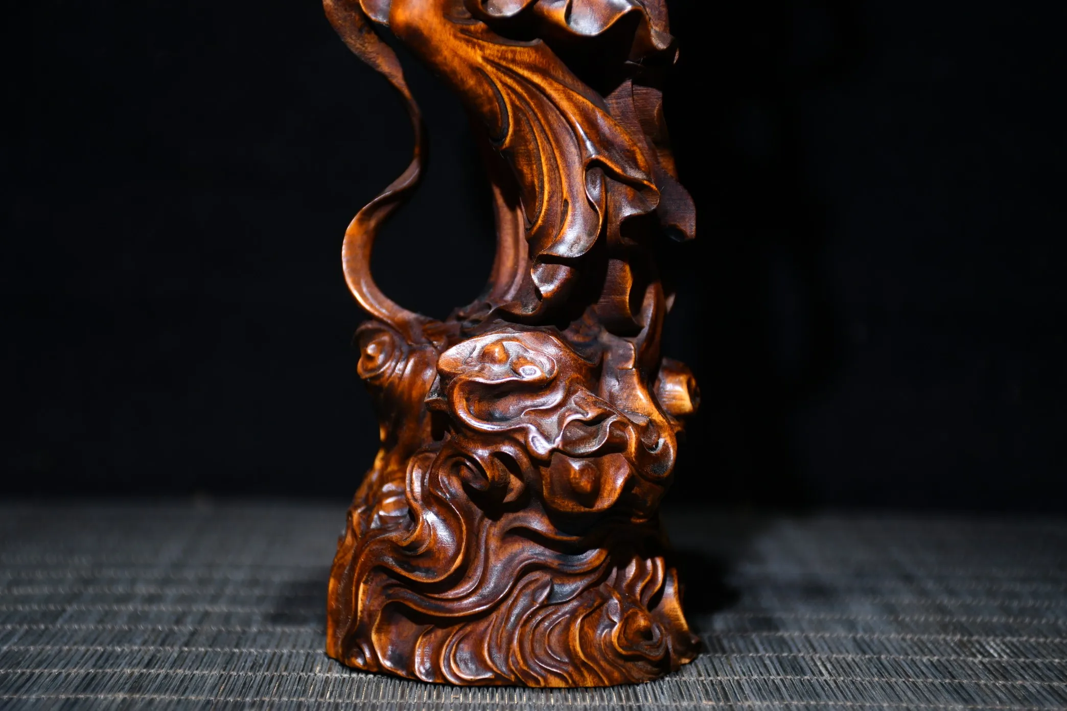 Китайская резьба по дереву ящик seiko резной тианну рассеянный цветок домашние