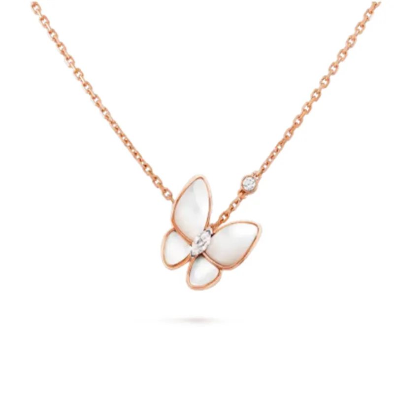 

1:1 Sterling Silver S925 Original Luxury Ladies Fashion Necklace Jewelry With Box Can Be As Gift For Relatives And Friends