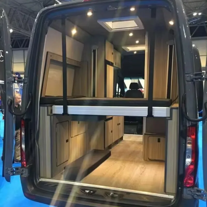 Современный дизайн электрическая подъемная кровать для автофургона алюминиевая