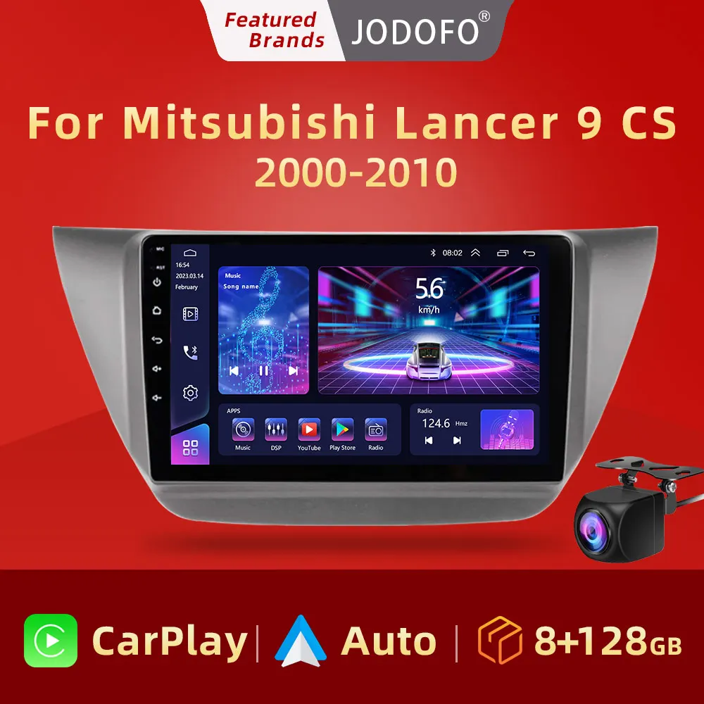 Для Mitsubishi Lancer 9 CS 2000-2010 Android 11 Автомобильный радиоприемник Мультимедийный
