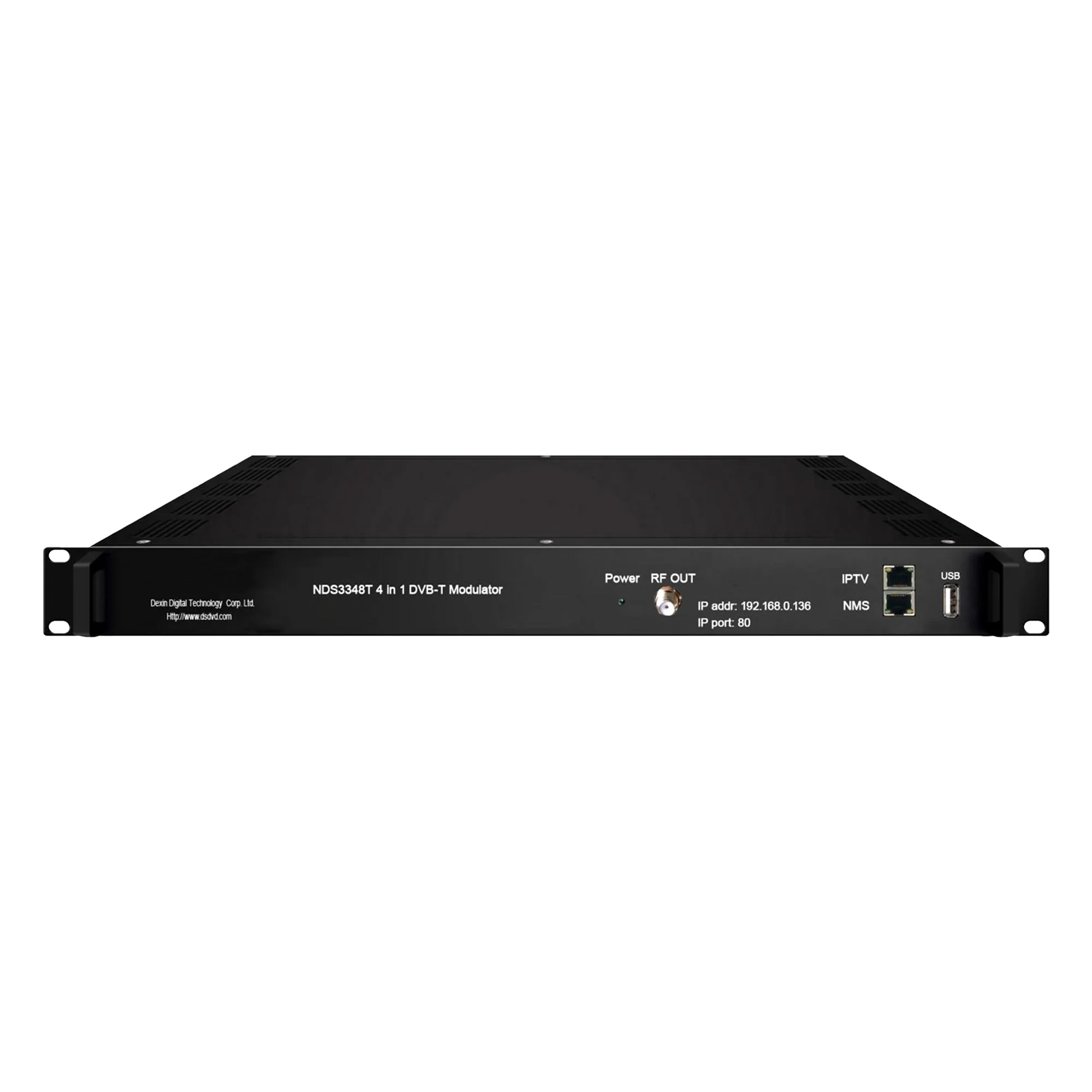 Фото 8-канальный модулятор-тюнер DVB-S2 DVB-T/T2 DVB-C ISDBT RF-IP с 4 слотами CAM и 4 считывателями смарт-карт, ТВ-ресивер для IPTV №2