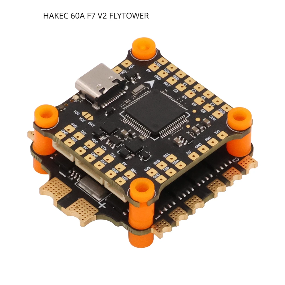 Контроллер скорости полета Hakrc F722 Flytower 2-6S 45A 60A 65A X4 ESC 30,5 мм для стека Iflight GEPRC TMOTOR EMAX Frame