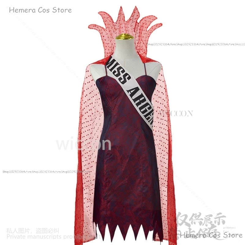 Аниме Новый костюм на Хэллоуин Косплей из фильма ужасов мисс Аргентина мертвецы