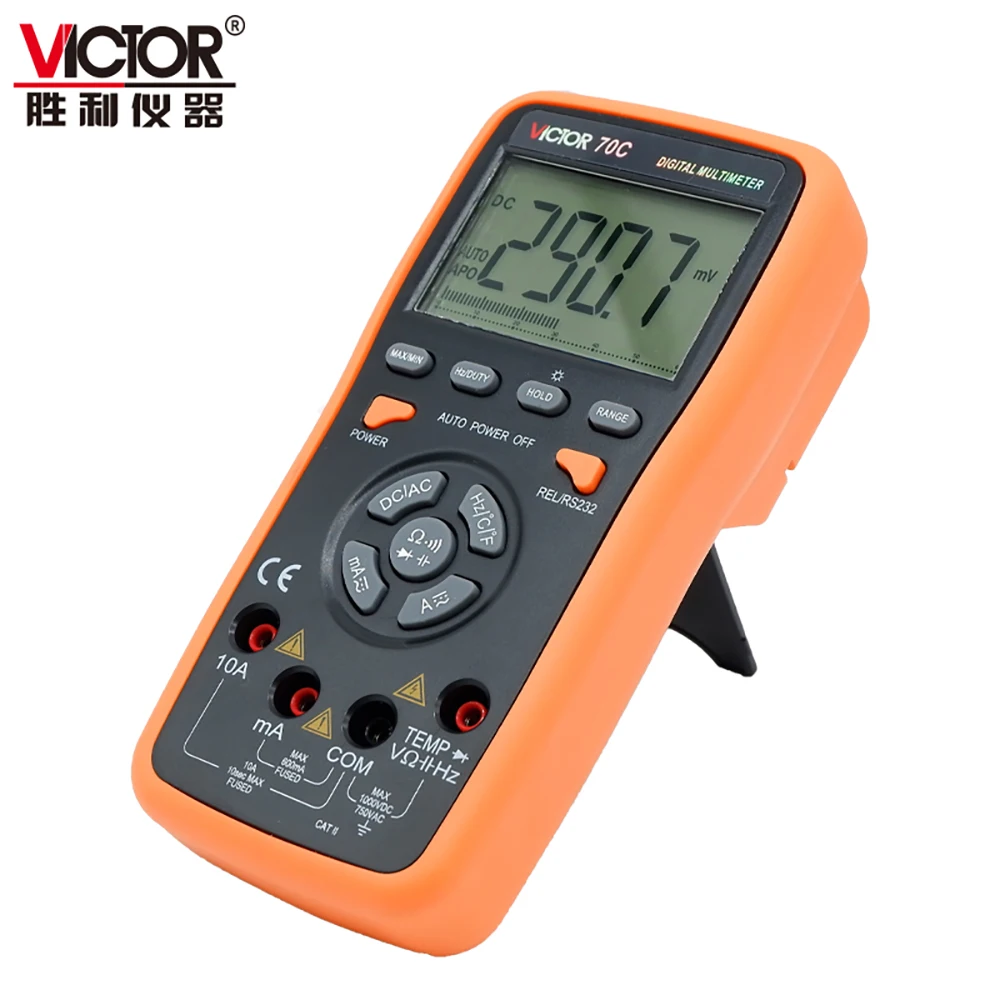 Цифровой мультиметр Victor 70C 6000 отсчетов автоматический измеритель диапазона