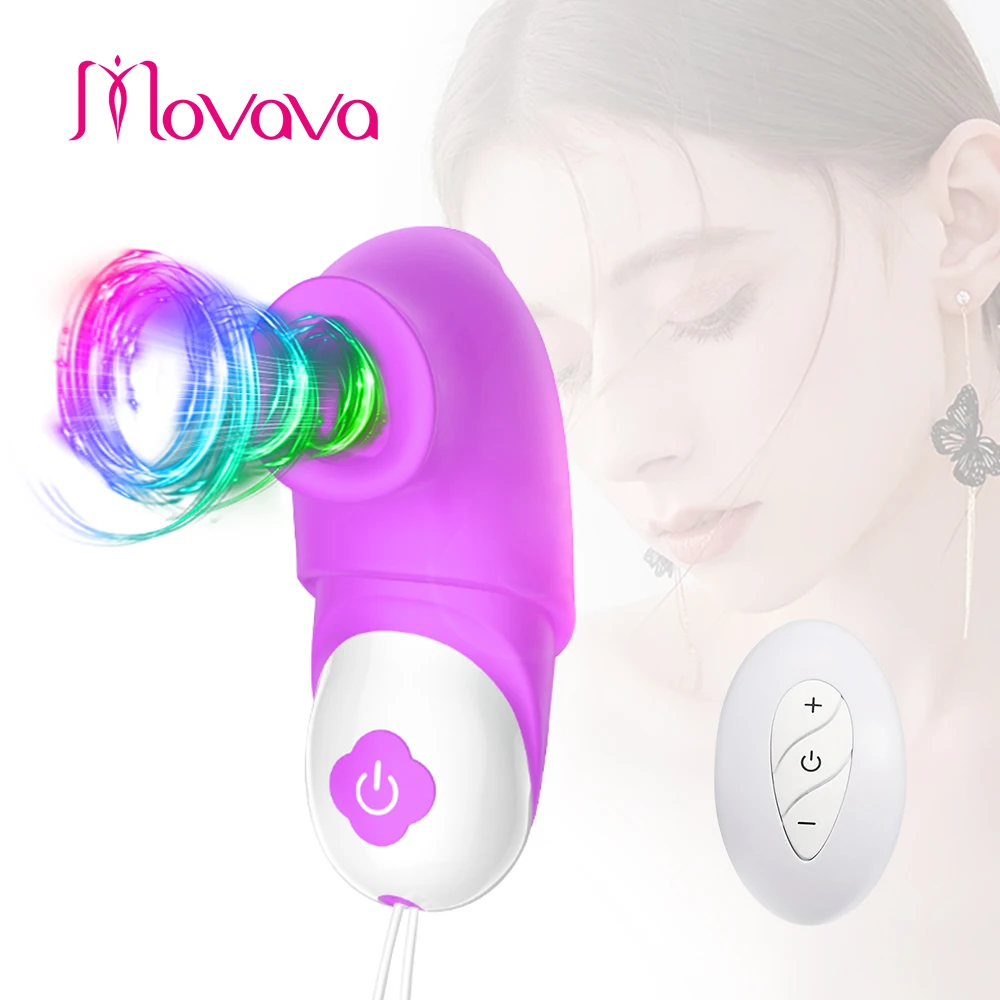 MOVAVA на присосках для клитора вагинальный вибратор женщин вакуумный Стимулятор