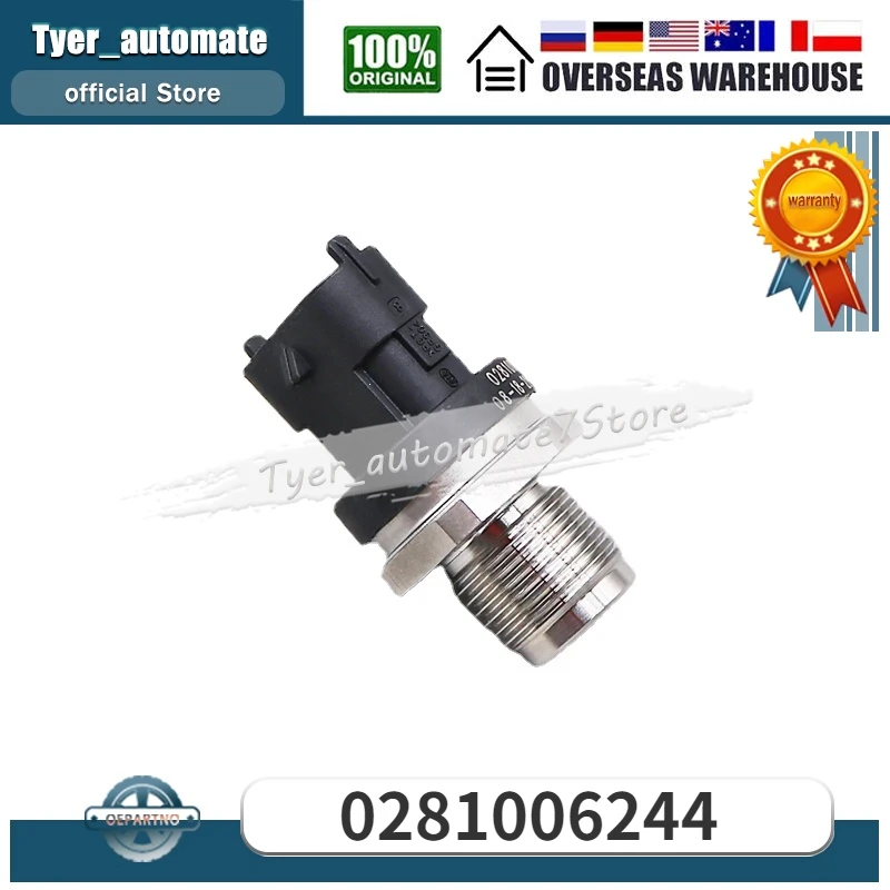

Датчик давления топливной направляющей 0281006244 для Nissan Navara патруль ZD30