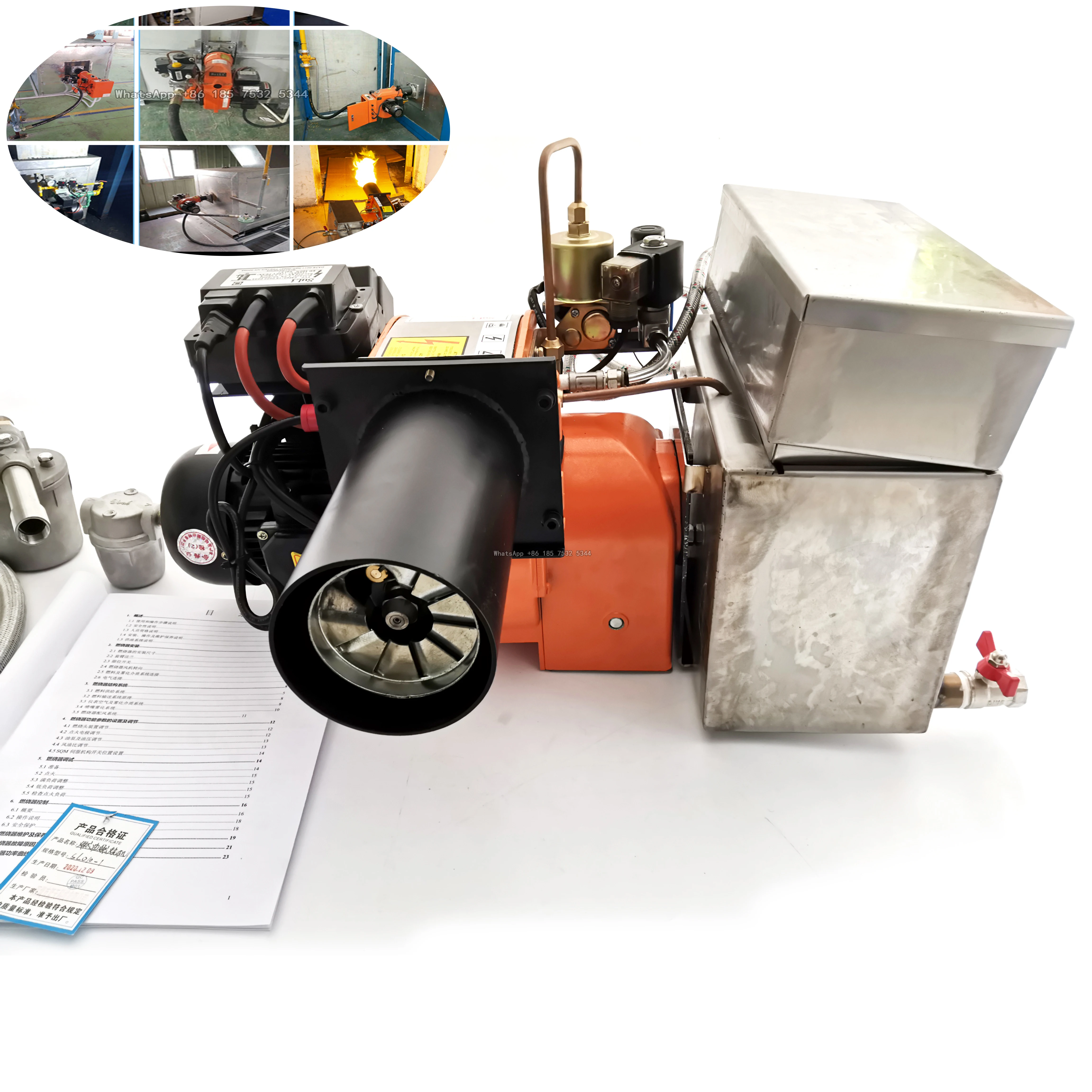 Масляная горелка масляная для отходов двигателя отработанного масла тяжелая