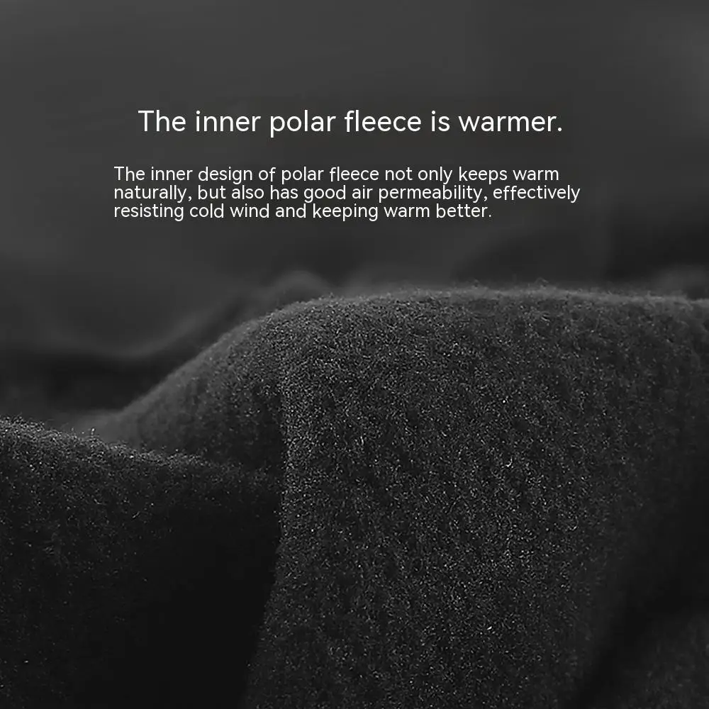 Thermal Winter Gloves Running Windproof Touchscreen Warm Driving Cycling  Sports PU Leather Non-Slip Gloves For Men Women