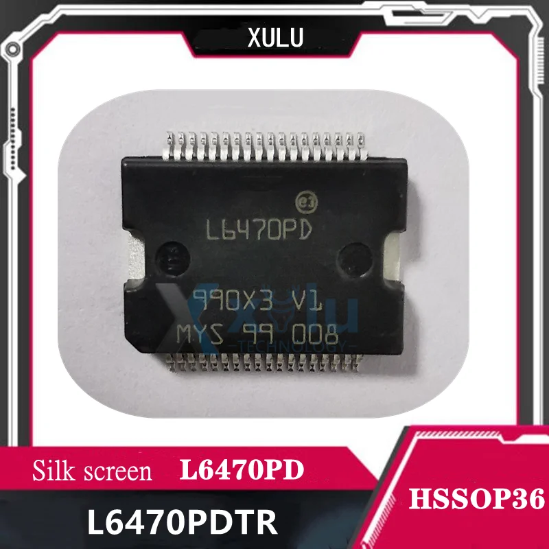 

Контроллер двигателя/движения/зажигания L6470PDTR L6470PD L6470P HSSOP36, с интерфейсом SPI, поддержка микро-шагового моста, биполярный драйвер двигателя