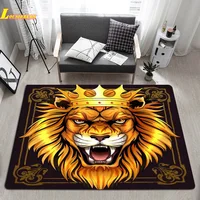 lion king nordic palace style Individuality Interesting Rectangular Rug Carpet for Living Room Bedroom Mats Large floor mat home